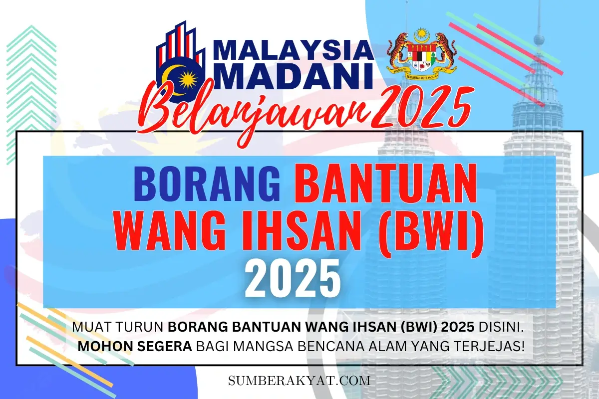 BORANG BANTUAN WANG IHSAN (BWI) 2025