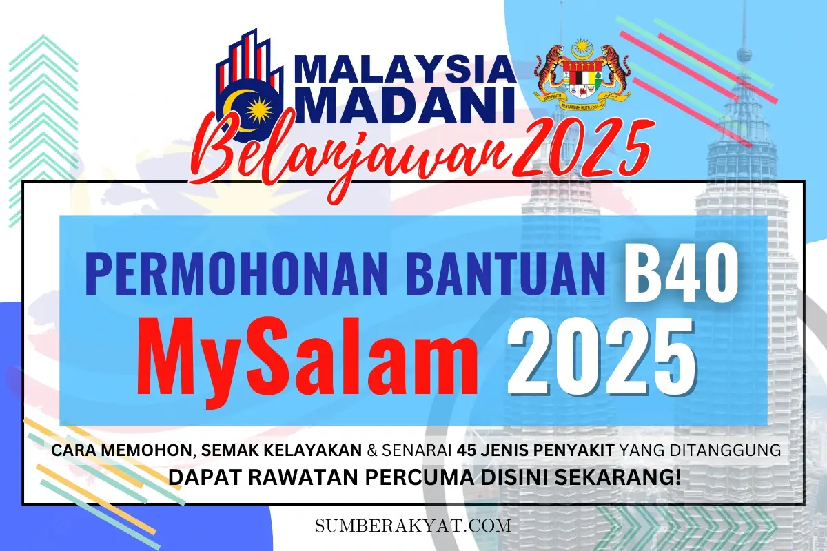 PERMOHONAN BANTUAN B40 MYSALAM 2025