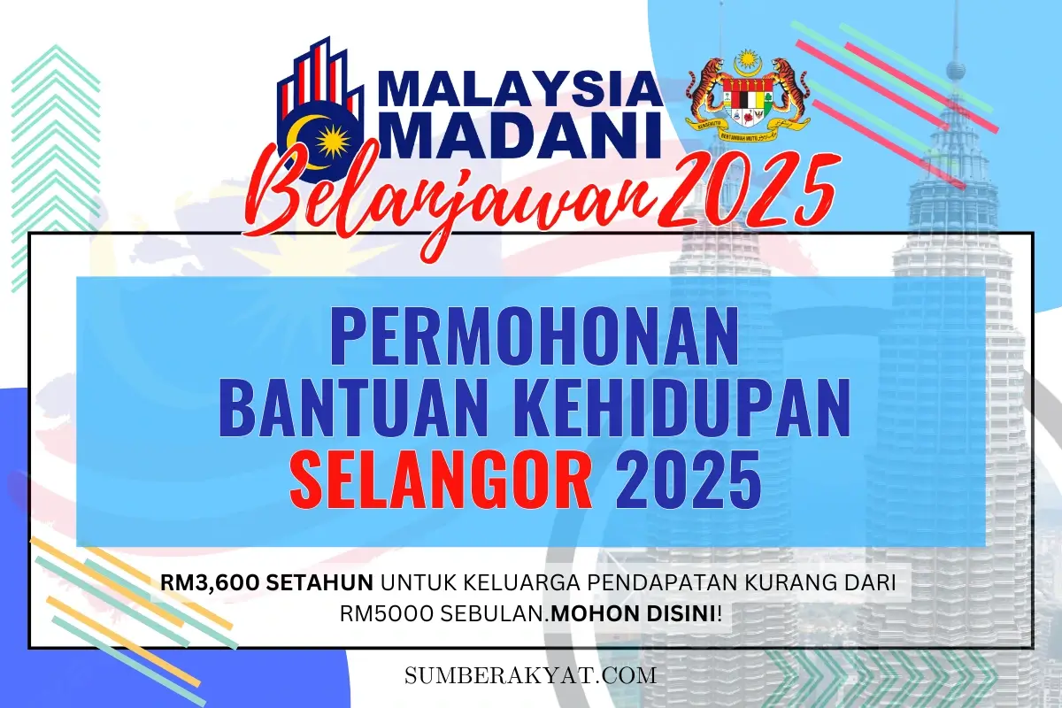 PERMOHONAN BANTUAN KEHIDUPAN SELANGOR 2025