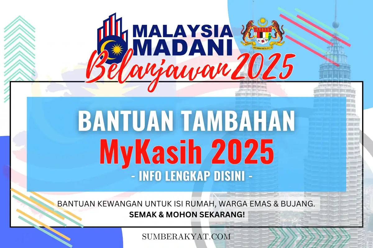 BANTUAN TAMBAHAN MYKASIH 2025