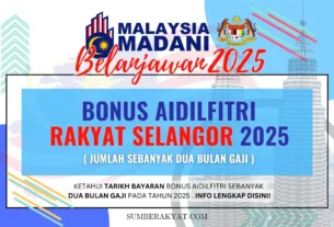 BONUS AIDILFITRI RAKYAT SELANGOR 2025