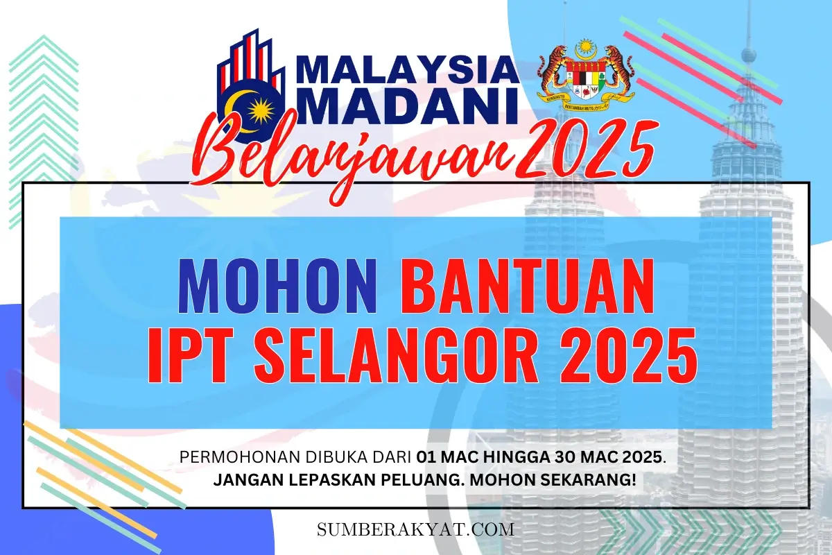 MOHON BANTUAN IPT SELANGOR 2025