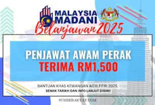 PENJAWAT AWAM PERAK TERIMA RM1500