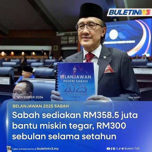DUIT BANTUAN SABAH 2025