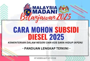 CARA MOHON SUBSIDI DIESEL 2025
