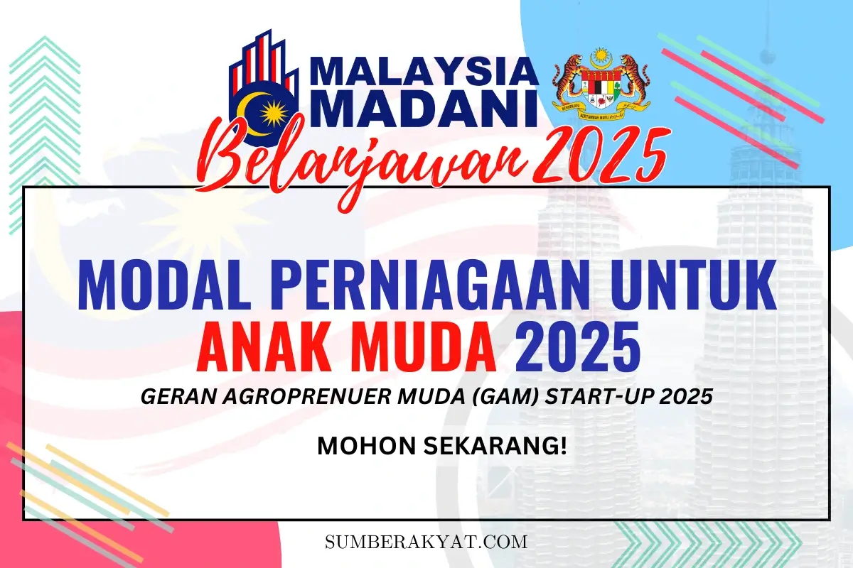 MODAL PERNIAGAAN UNTUK ANAK MUDA SEHINGGA RM 30,000