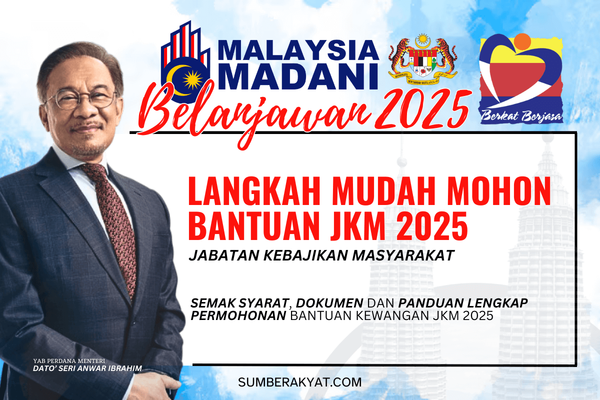 LANGKAH MUDAH MOHON BANTUAN JKM 2025
