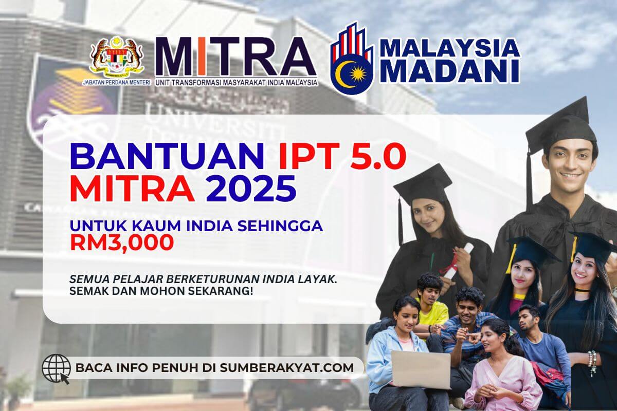 BANTUAN IPT 5.0 MITRA 2025