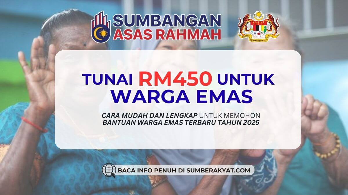 TUNAI RM450 UNTUK WARGA EMAS