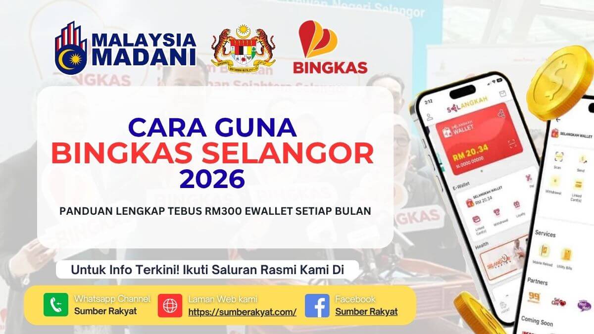 Cara Guna BINGKAS Selangor 2026