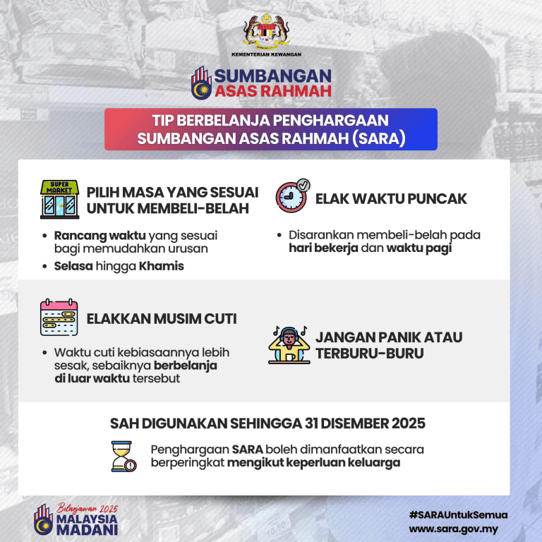 Tips Berbelanja SARA