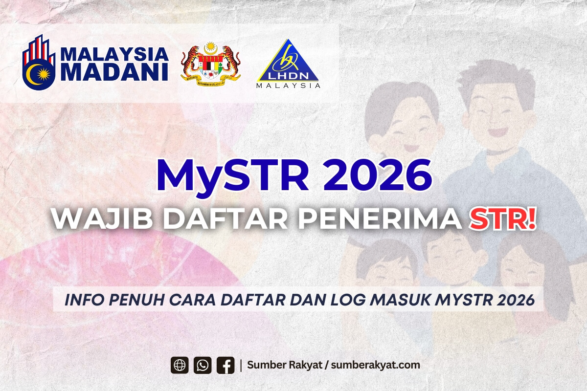 MYSTR 2026 WAJIB DAFTAR PENERIMA STR!