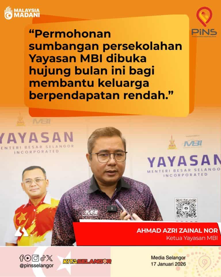 PERMOHONAN BANTUAN KEMBALI KE SEKOLAH (MBI) SELANGOR 2026