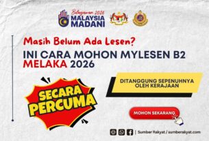 Belum Ada Lesen? Ini Cara Mohon MyLesen B2 Melaka 2026 Secara PERCUMA