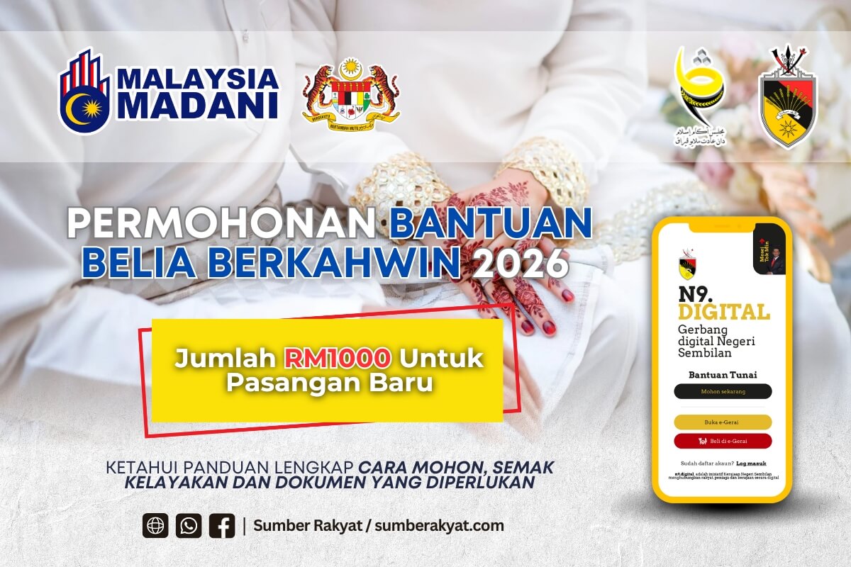 PERMOHONAN BANTUAN BELIA BERKAHWIN 2026
