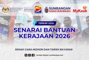SENARAI BANTUAN KERAJAAN 2026