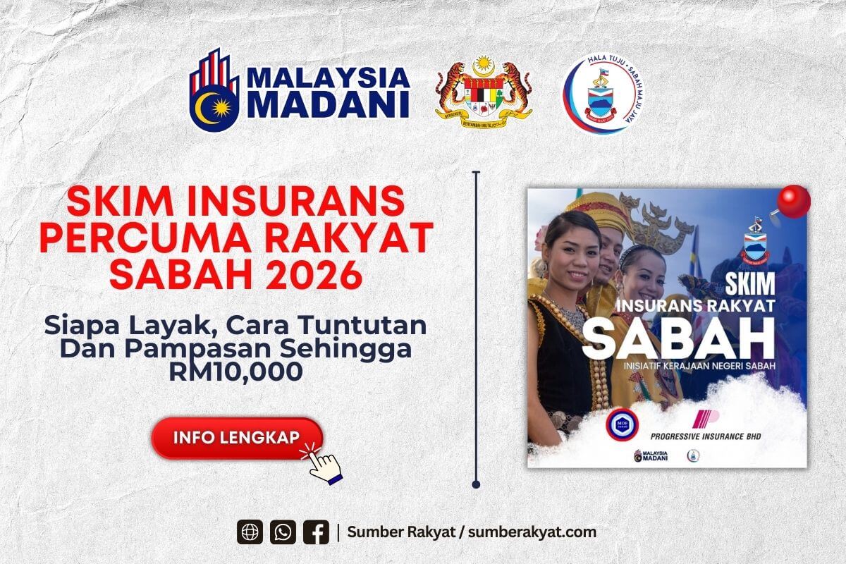 Skim Insurans Percuma Rakyat Sabah 2026