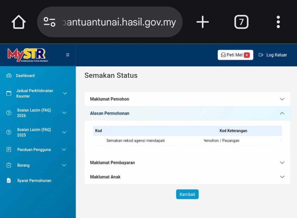 Terkini STR Fasa 4 2026